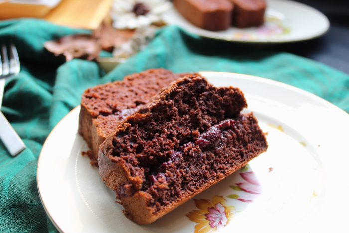 plumcake al cacao