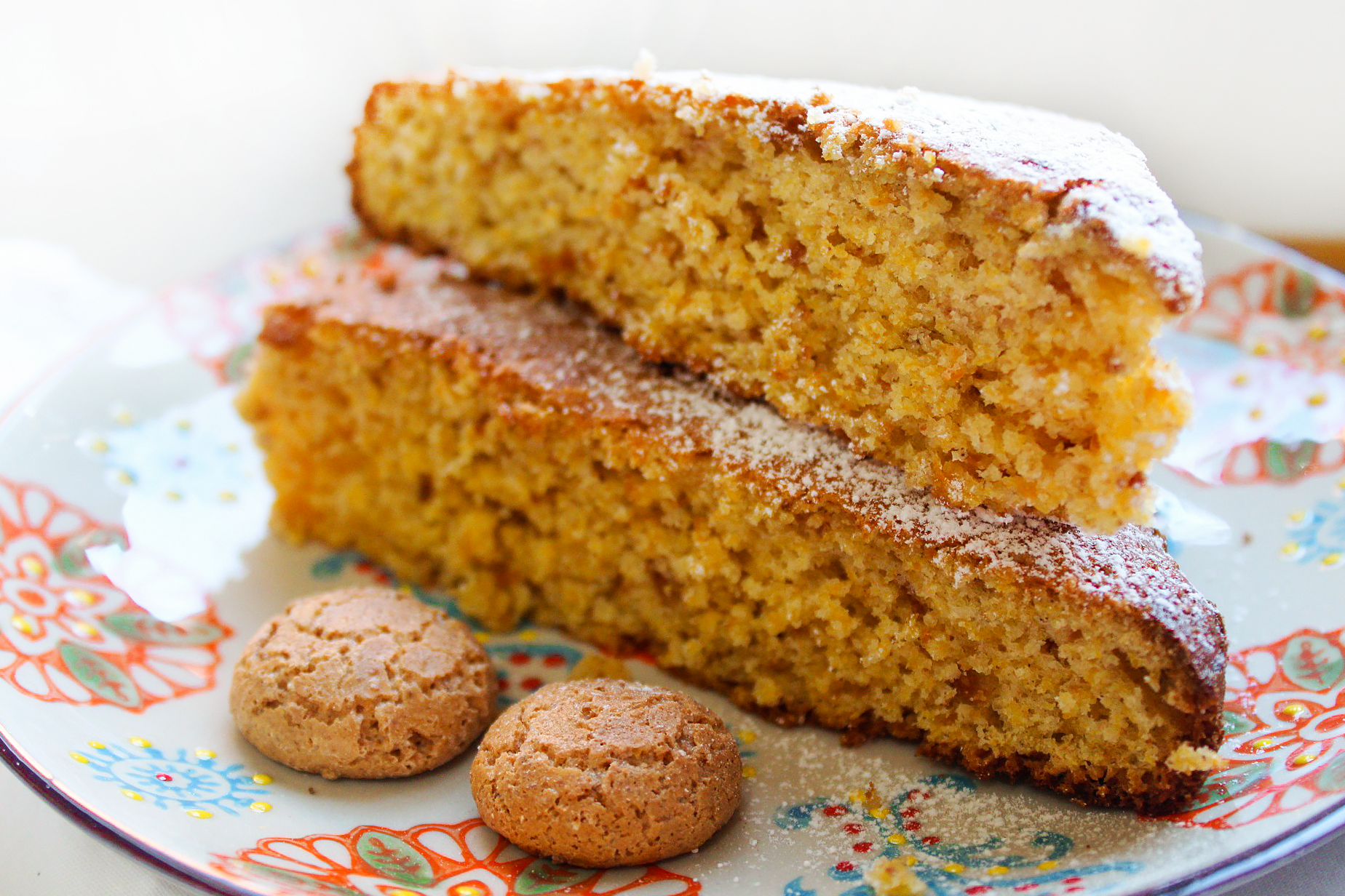 Torta di zucca e amaretti - Made in fit