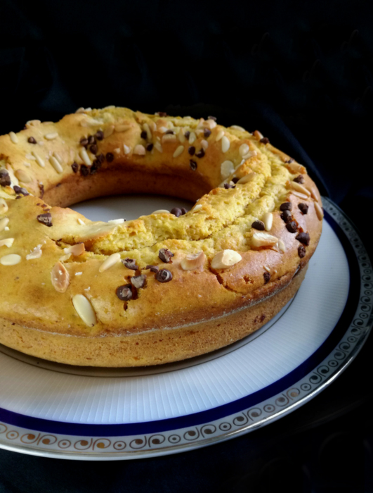 Ciambella alla zucca e mandorle