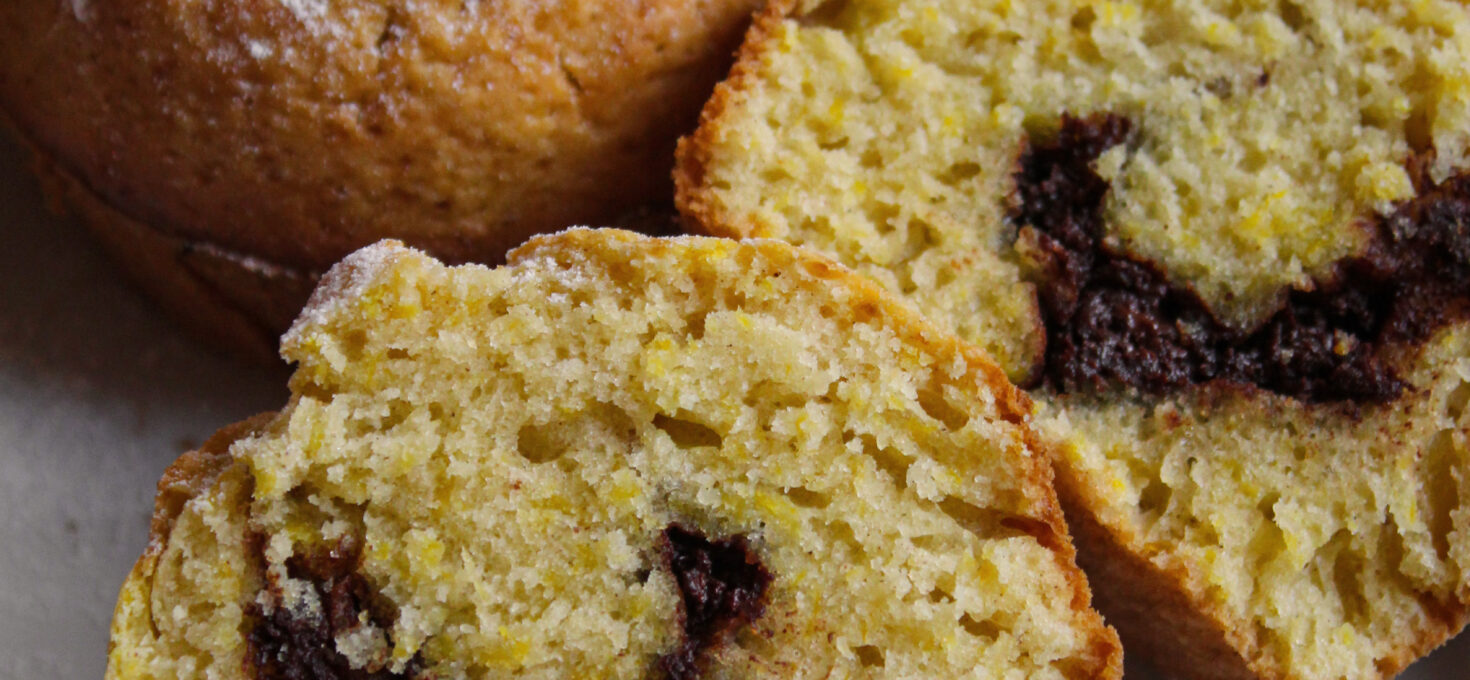 Muffin alla zucca e cioccolato